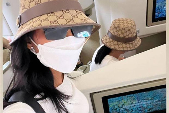 H'Hen Niê gặp 'bản sao' ngay trên máy bay làm netizen cười ngất