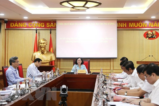 Tiểu ban Bảo vệ Chính trị nội bộ Trung ương triển khai nhiệm vụ 6 tháng cuối năm
