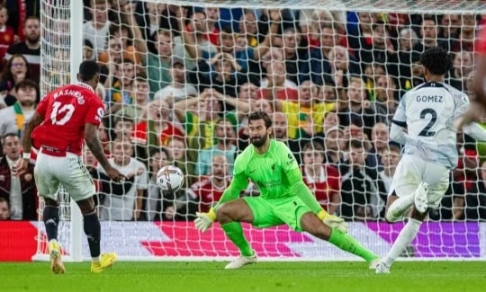 Marcus Rashford xin lỗi vì chửi thề sau bàn thắng vào lưới Liverpool