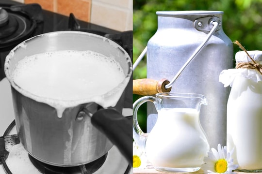 Lợi ích và những lưu ý khi đun sôi sữa