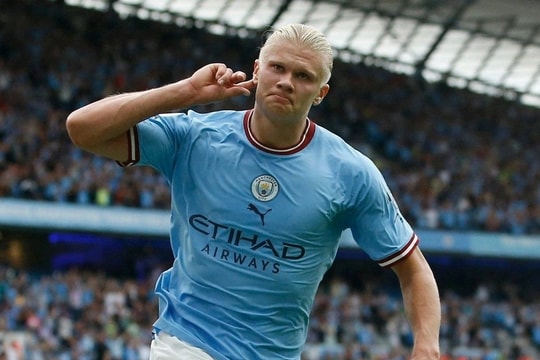 Erling Haaland lập kỷ lục ấn tượng sau chiến thắng ngược dòng của Man City