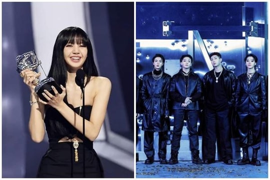 Lisa BLACKPINK làm nên lịch sử, BTS thắng 4 năm liên tiếp VMAs 2022