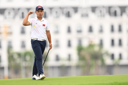 Dàn tuyển thủ golf Việt Nam tranh tài tại giải châu Á