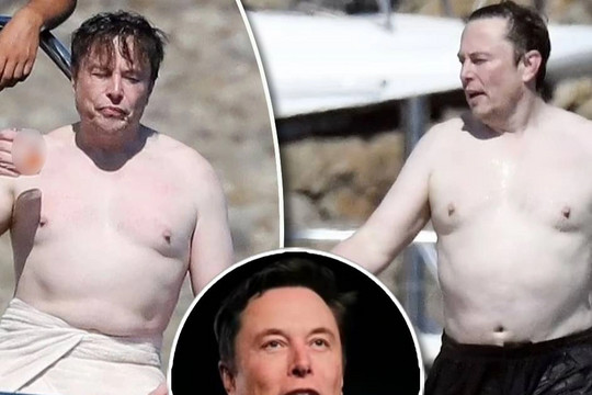 Tỷ phú Elon Musk tuyên bố đã giảm 10kg sau loạt ảnh gây xấu hổ