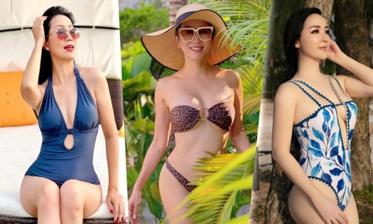 Dàn mỹ nhân Việt U60 vẫn nóng bỏng khi khoe dáng với bikini