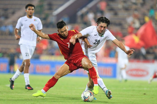 U20 Việt Nam hoà U20 Palestine trong trận cầu không bàn thắng
