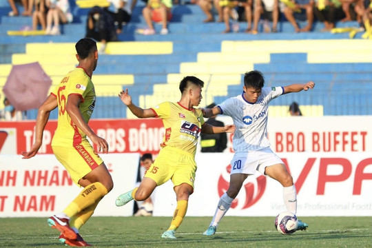 Sông Lam Nghệ An bại trận 0-2 trước Thanh Hoá ở vòng 15 V.League 2022