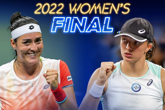 Swiatek và Ons Jabeur tranh ngôi vô địch đơn nữ US Open 2022