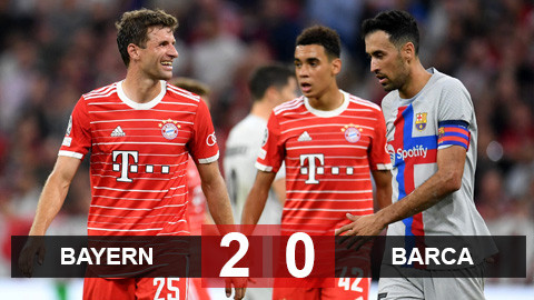 Bayern 2-0 Barca: Trả giá vì phung phí cơ hội