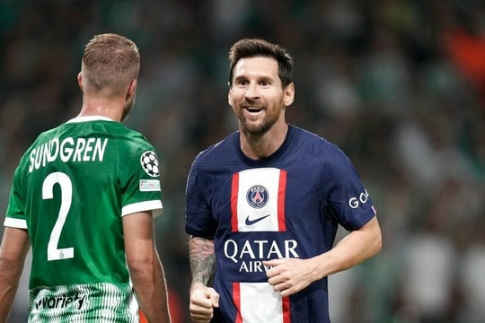 Messi tỏa sáng giúp PSG chiến thắng, Juventus lâm nguy vì thua Benfica