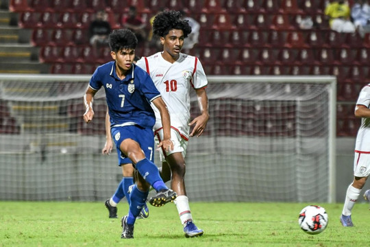 U20 Thái Lan nguy cơ không vượt qua vòng loại U20 châu Á
