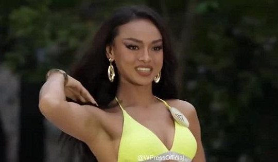Mai Ngô trượt top 10 áo tắm, khán giả phản ứng Miss Grand Vietnam