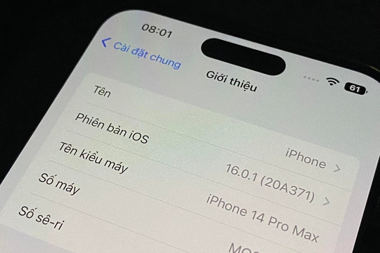 Khó phân biệt iPhone 14 xách tay từ Singapore, Thái Lan