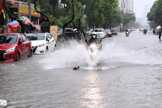 Nhiều vùng trên cả nước có mưa lớn