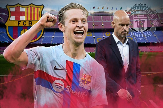 MU nhận cú tát đau từ Frenkie de Jong