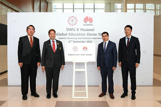 Huawei hợp tác đại học Thái Lan ra mắt Trung tâm trải nghiệm công nghệ giáo dục toàn cầu 