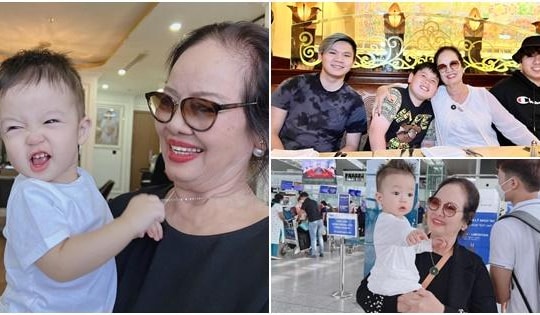 Bằng Kiều khoe cùng lúc 4 quý tử, dân mạng chú ý ngoại hình