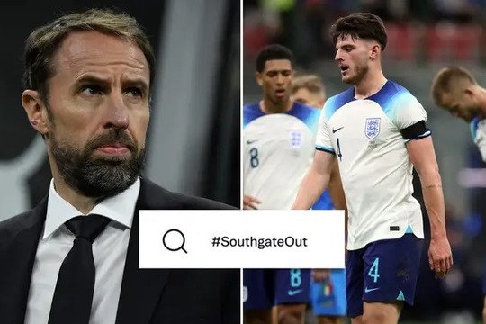 Anh thua thảm Italy, Southgate được yêu cầu từ chức trước World Cup 2022