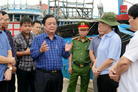 Bộ trưởng Lê Minh Hoan: Cơn bão mạnh Noru khả năng đổ thẳng vào Quảng Ngãi