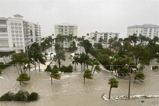 Nghiên cứu mới: Biến đổi khí hậu khiến bão Ian gây mưa nhiều hơn