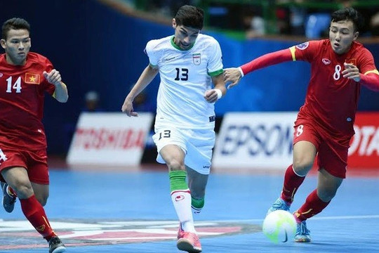 Tuyển futsal Việt Nam và thống kê vô vọng trước Iran