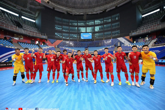 Tuyển futsal Việt Nam đấu Iran: Chiến đấu hết mình