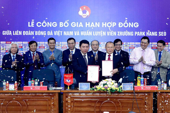 VFF và HLV Park Hang Seo đàm phán hợp đồng: Chờ cú đột phá