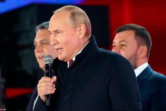 Tổng thống Nga Putin ngạc nhiên với kết quả trưng cầu dân ý ở Ukraine