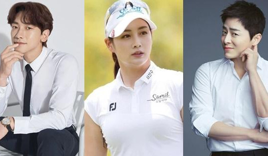 Golf thủ lên tiếng về tin ngoại tình với Bi Rain và Jo Jung Suk