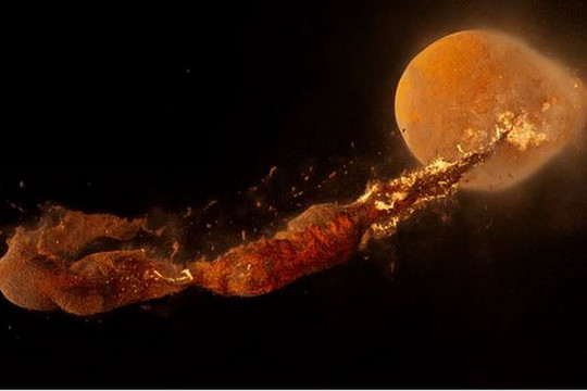 Giả thuyết mới thú vị về tốc độ hình thành kinh ngạc của Mặt Trăng