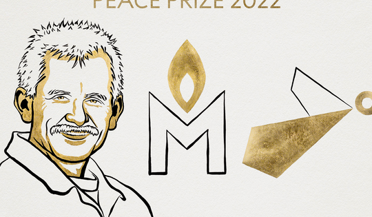 Giải Nobel Hoà bình 2022 gây bất ngờ