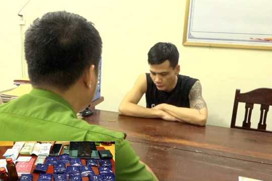 Bắt người đàn ông giấu hơn 5.500 viên ma túy trong bao ni lông