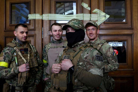 Số lượng lính đánh thuê cho Ukraine đổ về Zaporozhye ‘không thể tưởng tượng được’