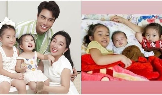 Lê Dương Bảo Lâm công khai diện mạo quý tử