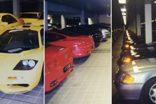 Quốc vương Brunei sở hữu bộ sưu tập 7 nghìn ô tô cổ trị giá 5 tỷ USD