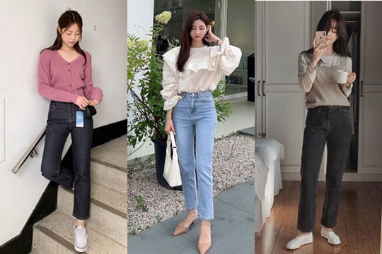 3 kiểu quần jeans không bao giờ lỗi mốt