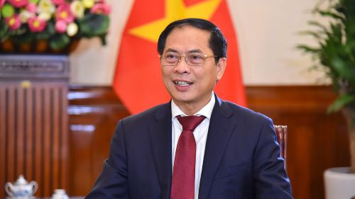 Bộ trưởng Bùi Thanh Sơn trả lời phỏng vấn nhân dịp Việt Nam trúng cử vào Hội đồng Nhân quyền Liên hợp quốc nhiệm kỳ 2023-2025