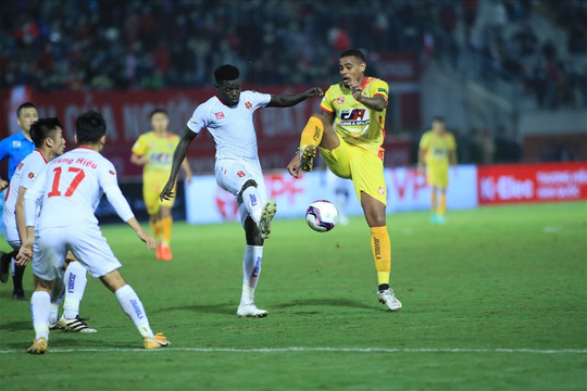 Đánh bại Thanh Hoá, Hải Phòng bám sát ngôi đầu V.League 2022