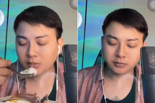 Hoài Lâm bật khóc trên livestream sau khi bị chê phát tướng