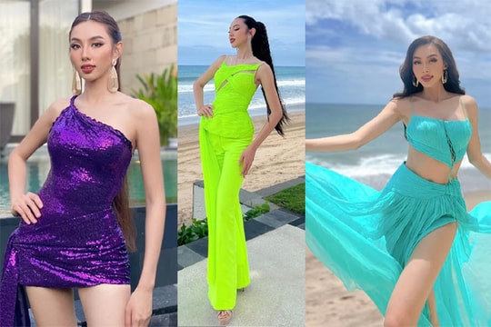 Thùy Tiên xứng danh "nữ hoàng màu sắc", màu càng "khó nhằn" lại càng diện đẹp
