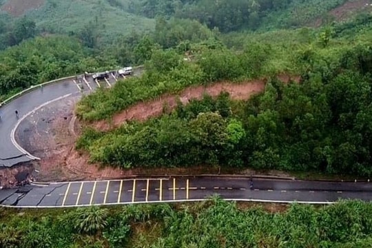 Cả đoạn đường "dịch chuyển" 6m