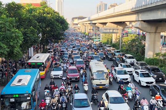 Đề án thu phí vào nội đô Hà Nội: Lập gần 100 trạm thu phí