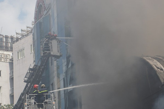 Công an TP.HCM thông tin về vụ cháy lớn ở quán District K