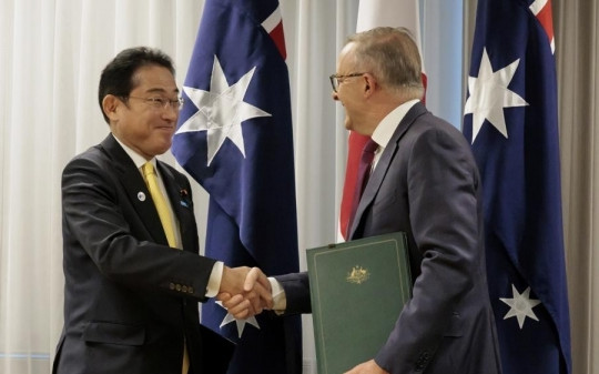 Australia-Nhật Bản nhắc lại lập trường về vấn đề Biển Đông