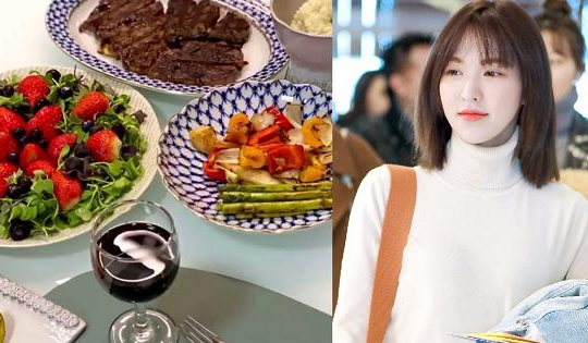 Wendy (Red Velvet) lộ gia thế khủng chỉ từ cái... bàn ăn
