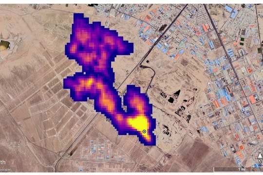 NASA: Phát hiện hàng chục điểm thải khí methane lớn trên khắp thế giới