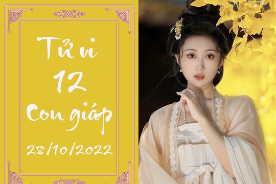 Tử vi vui 12 con giáp hôm nay thứ Sáu 28/10: Tý thăng tiến, Thìn được công nhận