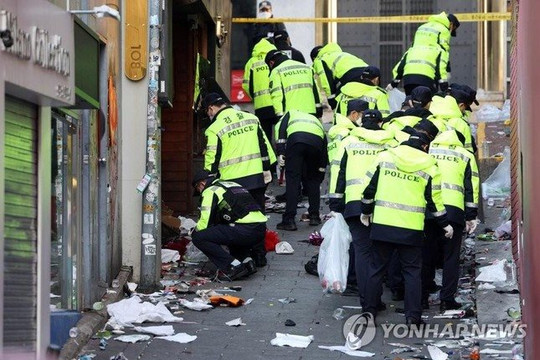 Lãnh đạo quốc tế chia buồn với Hàn Quốc sau vụ giẫm đạp chết người ở Seoul