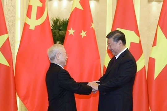 Lễ đón Tổng Bí thư Nguyễn Phú Trọng thăm chính thức Trung Quốc