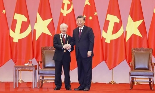 Việt Nam - Trung Quốc tuyên bố chung đẩy mạnh quan hệ hợp tác giữa hai nước